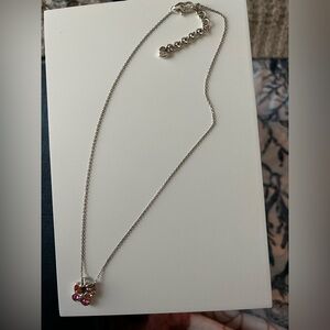 Brighton Silver Necklace with Delicate Chain and Pendant
